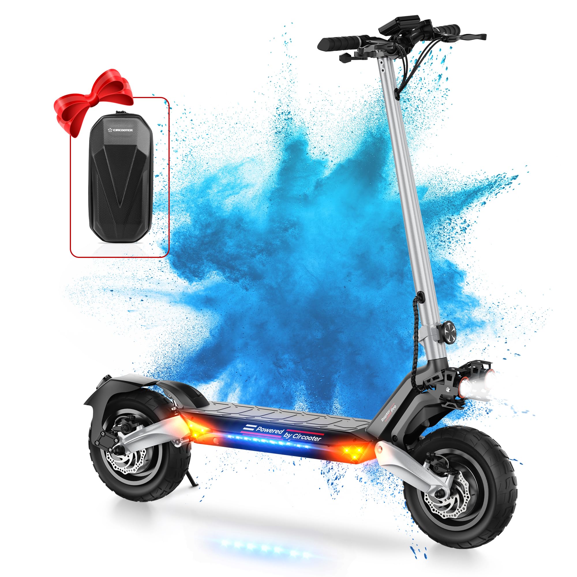 1600W All Terrain Electric Scooter APP Control 31 Miles Rang